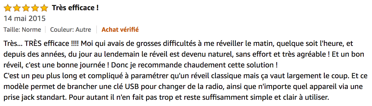 commentaire Beurer WL 80