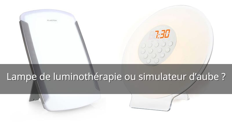 lampe de luminothérapie ou simulateur d'aube